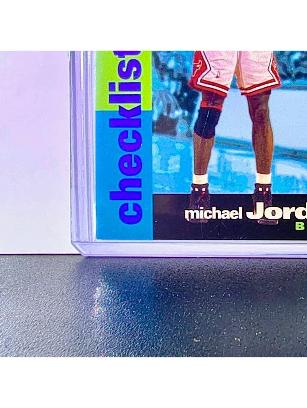 Michael Jordan 1995-96 Upper Deck Collector's Choice #410 Card Chicago Bulls